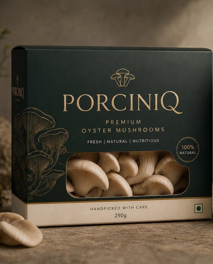 PorciniQ Premium Oyster Mushrooms