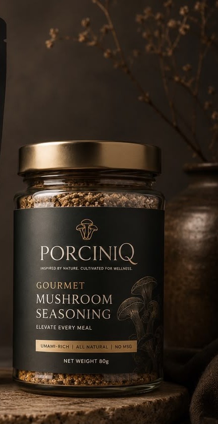 PorciniQ Gourmet Mushroom Seasoning